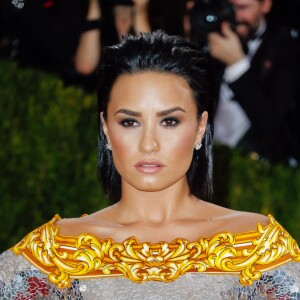 Demi Lovato - Soirée Costume Institute Benefit Gala 2016 (Met Ball) sur le thème de "Manus x Machina" au Metropolitan Museum of Art à New York, le 2 mai 2016. © Charles Guerin/Bestimage