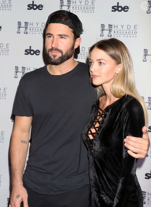 Brody Jenner et sa petite amie Kaitlynn Carter à la soirée 'Infamous Wednesdays' à Las Vegas, le 31 décembre 2015