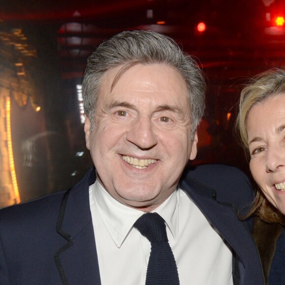 Exclusif - Daniel Auteuil, Claire Chazal - After de l'avant-première du film "Au nom de ma fille" à l'Arc à Paris le 7 mars 2016. © Rachid Bellak/Bestimage