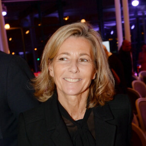 Claire Chazal - Dîner de la mode 2016 pour le Sidaction au pavillon d'Armenonville à Paris, le 28 janvier 2016. © Rachid Bellak/Bestimage