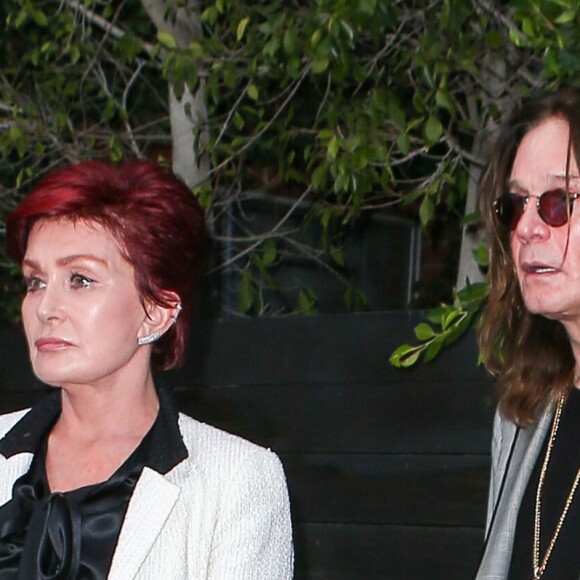 Sharon et Ozzy Osbourne au 15ème anniversaire de A-List à Los Angeles le 1er septembre 2015. 