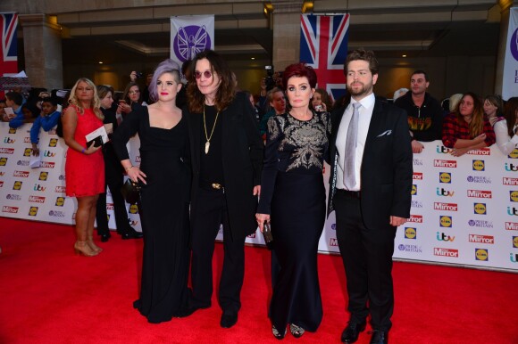Kelly, Ozzy, Sharon et Jack Osbourne à la cérémonie "Pride of Britain Awards" à Londres le 28 septembre 2015 