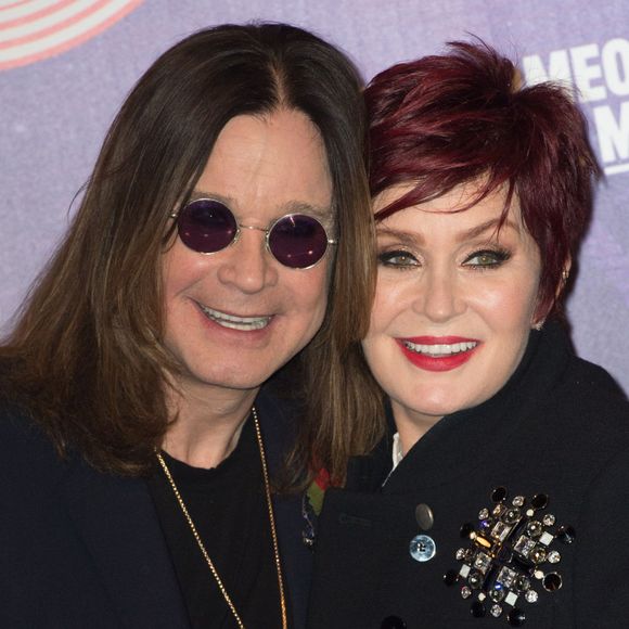 Ozzy et Sharon Osbourne aux MTV Europe Music Awards 2014 à "The Hydro" le 9 Novembre 2014 à Glasgow, Ecosse