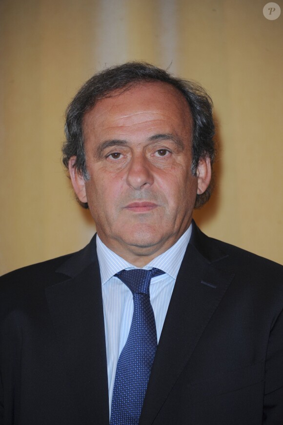 Michel Platini à Paris le 8 septembre 2012.