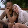 Nadège et Nicolas annoncent leurs fiançailles dans "Les Anges 8" sur NRJ12. Le 9 mai 2016.