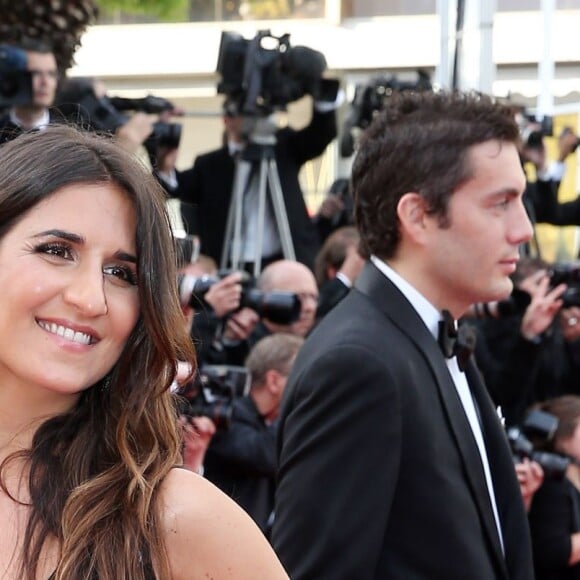 Géraldine Nakache enceinte - Montée des marches du film "Café Society" pour l'ouverture du 69ème Festival International du Film de Cannes, le 11 mai 2016. ©Borde-Jacovides-Moreau/Bestimage