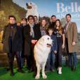 Exclusif - Thylane Blondeau avec l'équipe du film Belle et Sébastien : l'aventure continue au Gaumont Opéra à Paris, le 29 novembre 2015. © Romuald Meigneux / Bestimage