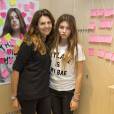 Exclusif - Véronika Loubry soutient sa fille Thylane Blondeau pour le lancement de la collection "Thylane" chez Elevenparis le 4 novembre 2015.