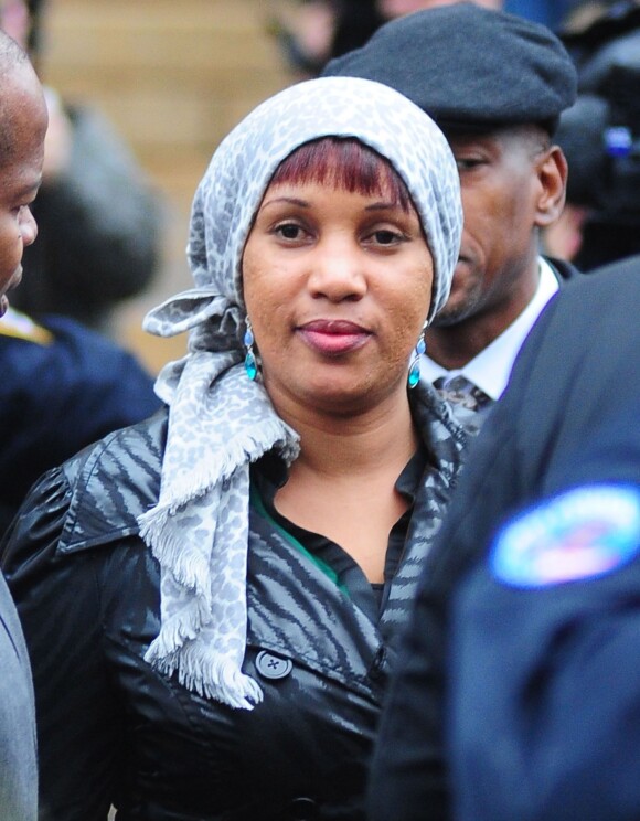 Nafissatou Diallo quitte le tribunal du Bronx à New York, le 10 décembre 2012.