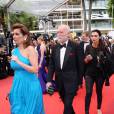 Nicolas Seydoux et sa fille Sidonie Dumas - Montée des marches du film "The BFG" ("Le BGG Le Bon Gros Géant") lors du 69ème Festival International du Film de Cannes. Le 14 mai 2016. © Borde-Jacovides-Moreau/Bestimage