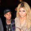 Kylie Jenner et Tyga - Célébrités à New York durant la fashion week le 13 septembre 2015 © CPA / Bestimage