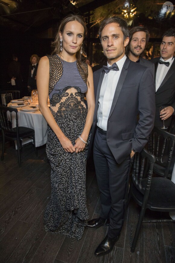 Ana Girardot et Gael Garcia Bernal - Dîner Kering pour "Women in Motion" lors du 69e Festival International du Film de Cannes. Le 15 mai 2016 © Borde-Jacovides-Moreau / Bestimage