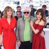 Emma Suarez, Pedro Almodovar, Adriana Ugarte - Photocall du film "Julieta" lors du 69ème Festival International du Film de Cannes. Le 17 mai 2016