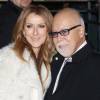 Céline Dion et son mari René Angélil arrivent à l'enregistrement de l'émission "Vivement dimanche" au studio Gabriel à Paris, le 13 novembre 2013.