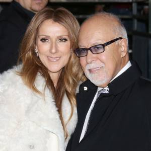 Céline Dion et son mari René Angélil arrivent à l'enregistrement de l'émission "Vivement dimanche" au studio Gabriel à Paris, le 13 novembre 2013.