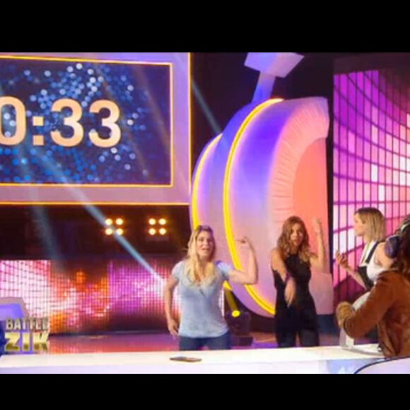 Ariane Brodier dans "Battle Zik", sur D17, le 17 mai 2016