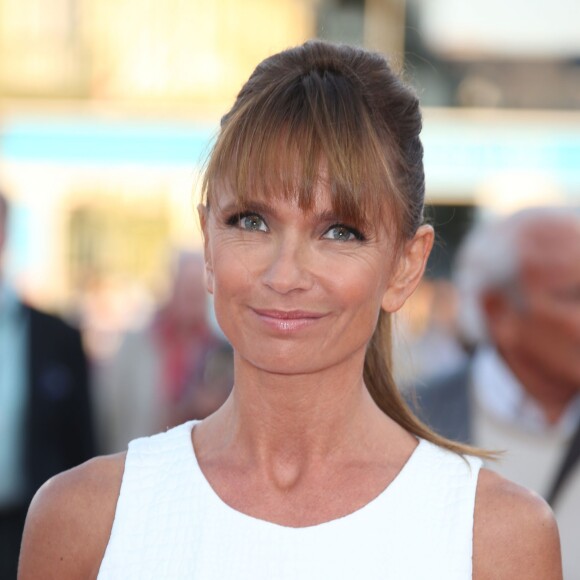 Axelle Laffont - Tapis rouge du film "Mr. Holmes" et hommage à Sir Ian McKellen et Lawrence Bender lors du 41ème Festival du film américain de Deauville, le 10 septembre 2015.