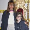 Axelle Laffont et sa fille Mitty - Avant première du film "Les Minions" au Grand Rex à Paris le 23 juin 2015.