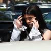 Kylie Jenner est allée déjeuner avec une amie à Calabasas. Avril 2016