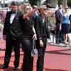 Kristen Stewart et sa compagne Alicia Cargile - Arrivées à la montée des marches du film "American Honey" lors du 69ème Festival International du Film de Cannes. Le 15 mai 2016.