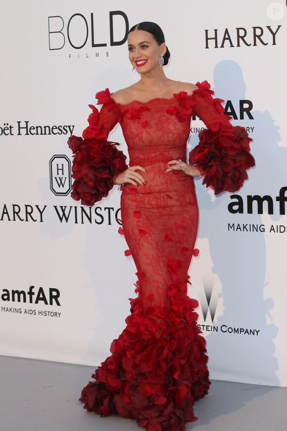 Katy Perry - 23e édition du gala "Cinema Against AIDS" de l'amfAR à l'hôtel du Cap-Eden-Roc à Antibes, le 19 mai 2016.