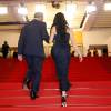 Mel Gibson et sa compagne Rosalind Ross - Montée des marches du film "Blood Father" lors du 69e Festival International du Film de Cannes. Le 21 mai 2016. © Olivier Borde-Cyril Moreau/Bestimage