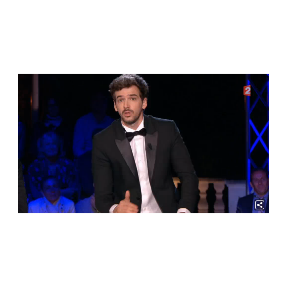 Léa Salamé et Yann Moix dans ONPC à Cannes, le 21 mai 2016. (France 2)