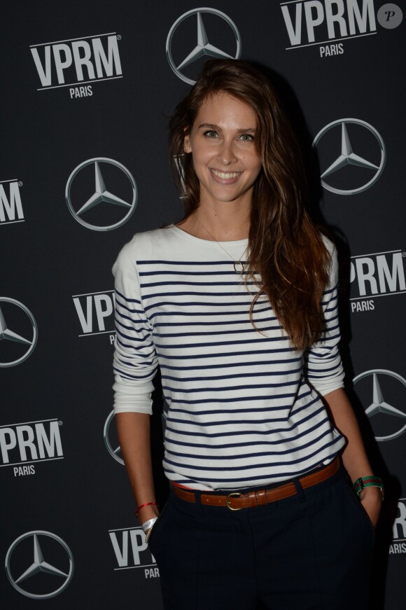 Exclusif - Ophélie Meunier - Soirée Mercedes Loves Fashion Week au Vip Room à Paris le 6 octobre 2015.