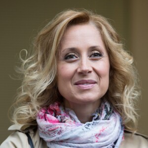 Lara Fabian à la ducasse de Mons, en Belgique, le 22 mai 2016