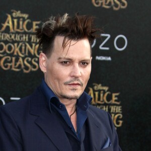 Johnny Depp à la première de 'Alice Through The Looking Glass' au théâtre El Capitan à Hollywood, le 23 mai 2016