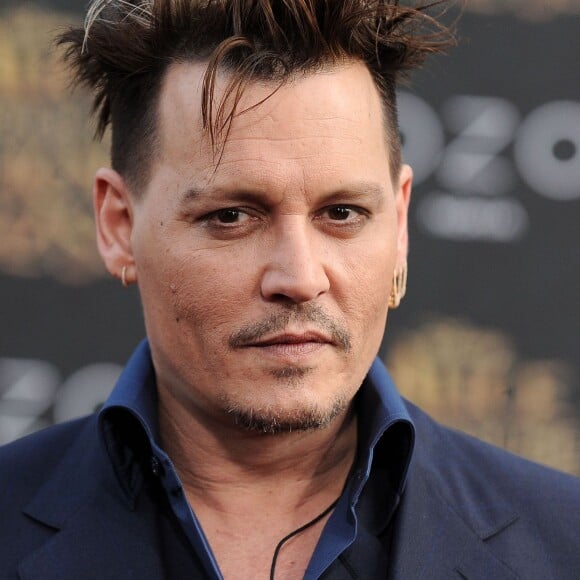 Johnny Depp lors de la première d'Alice Through The Looking Glass au El Capitan Theatre à Los Angeles, le 23 mai 2016.