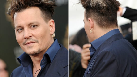 Johnny Depp: Son étrange coiffure face à Anne Hathaway, maman au top et pulpeuse