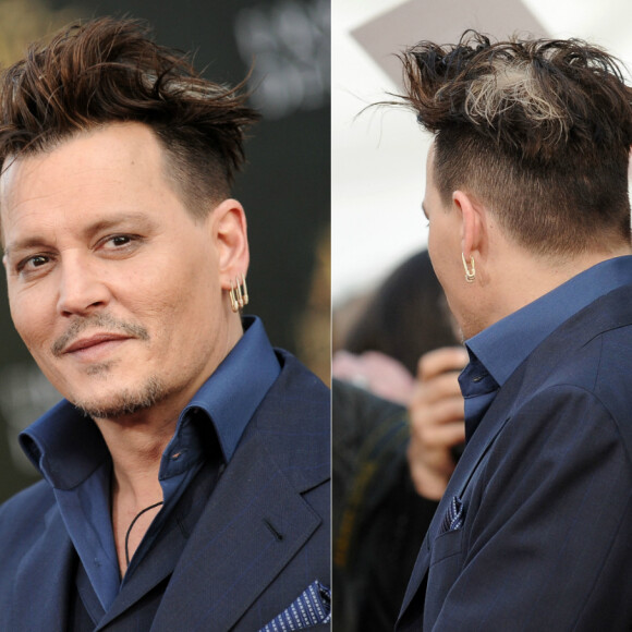 Johnny Depp dévoile son étrange nouvelle coupe de cheveux.