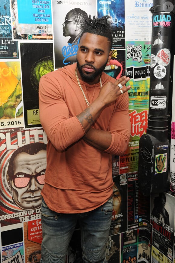 Jason Derulo lors d'une interview à 97.3 Hits Sessions à Revolution à Hollywood, le 27 avril 2016