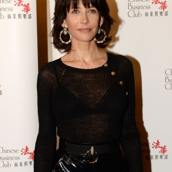 Sophie Marceau (ambassadrice du Chinese Business Club) au photocall du déjeuner du Chinese Business Club à l'hôtel Intercontinental pour la journée internationale des femmes à Paris le 8 mars 2016. © Rachid Bellak / Bestimage