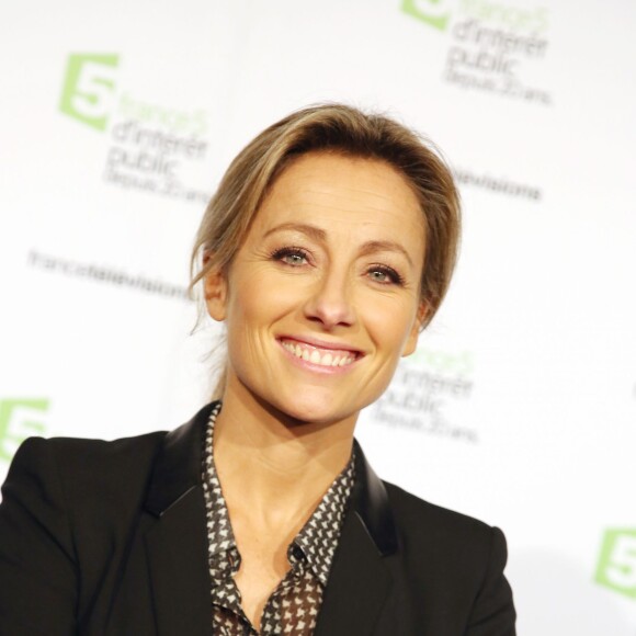 Anne-Sophie Lapix - Soirée du 20e anniversaire de France 5 à la Cité de la mode et du design à Paris, le 27 novembre 2014.