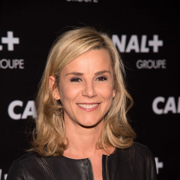 Laurence Ferrari - Soirée des animateurs du Groupe Canal+ au Manko à Paris. Le 3 février 2016