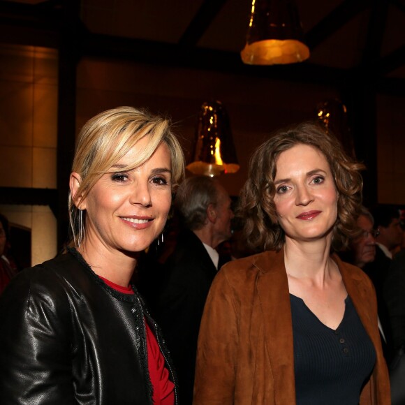 Laurence Ferrari, Nathalie Kosciusko-Morizet - Personnalités à la soirée d'anniversaire du site d'informations Atlantico au café Campana au musée d'Orsay à Paris. Le 24 mai 2016 © Dominique Jacovides / Bestimage