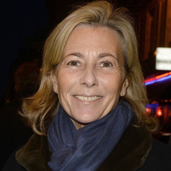 Claire Chazal - Première de la pièce "Garde Alternée" au théâtre des Mathurins à Paris, le 19 février 2016. © Guirec Coadic/Bestimage