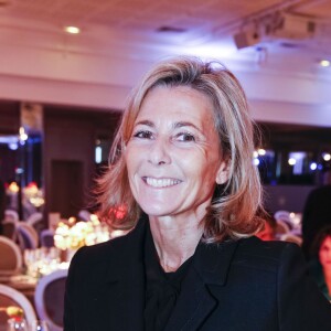 Claire Chazal - Dîner de la mode 2016 pour le Sidaction au pavillon d'Armenonville à Paris, le 28 janvier 2016. © Olivier Borde/Bestimage