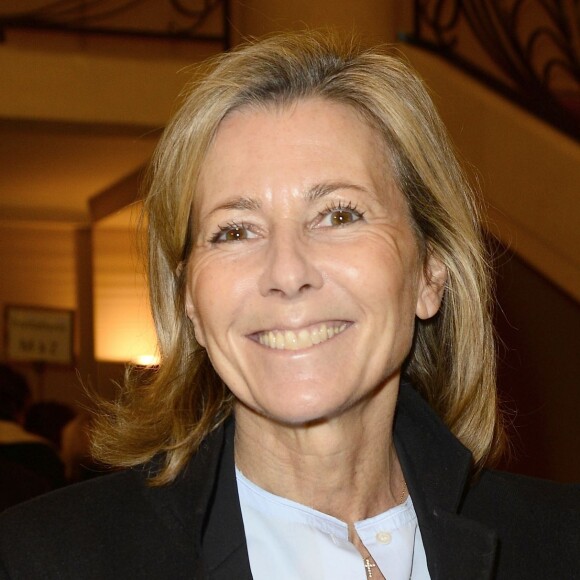 Claire Chazal - Concert caritatif "Hommage à Solenn" au bénéfice de la Maison de Solenn sous l'égide de la Fondation Hôpitaux de Paris - Hôpitaux de France au théâtre des Champs-Elysées à Paris, le 9 décembre 2015. © Guirec Coadic/Bestimage