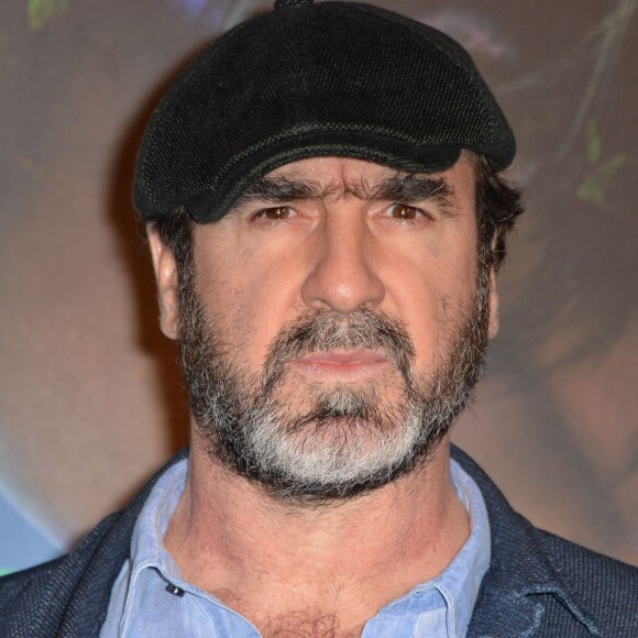 Eric Cantona - Avant-première du film d'animation "Le voyage d'Arlo" au Grand Rex à Paris le 10 novembre 2015.