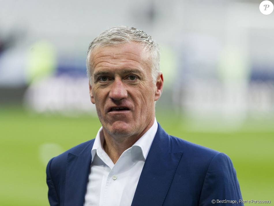 Didier Deschamps lors de France Russie au Stade de France à SaintDenis le 29 mars 2016