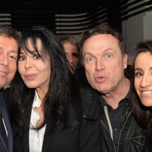 Exclusif - Jacques Sanchez, Yamina Benguigui et Julien Lepers, Lydia Guirous - Anniversaire de Jacques Sanchez au restaurant Nolita à Paris le 29 mai 2016. © Veeren/Bestimage
