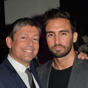 Exclusif - Jacques Sanchez et Alexandre Duarte - Anniversaire de Jacques Sanchez au restaurant Nolita à Paris le 29 mai 2016. © Veeren/Bestimage