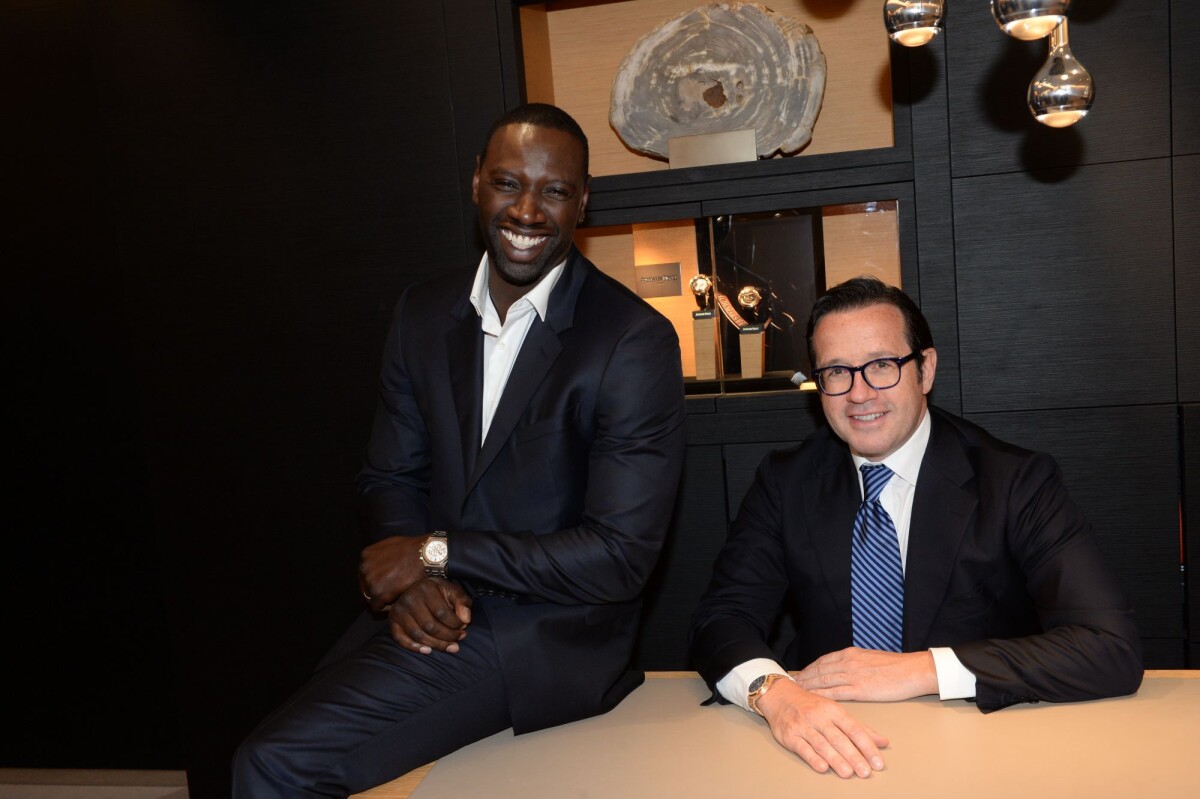 Photo Semi exclusif Omar Sy ambassadeur de la marque