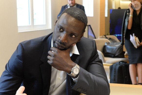 Semi-exclusif - Omar Sy (ambassadeur de la marque) - Inauguration de la boutique Audemars Piguet, 15 rue Royale, et présentation de la nouvelle collection Royal Oak Yellow Gold, à Paris, le 26 mai 2016. © Rachid Bellak/Bestimage