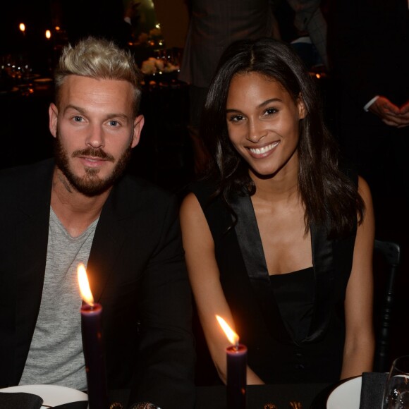 Semi-exclusif - Matt Pokora (M. Pokora), Cindy Bruna - Inauguration de la boutique Audemars Piguet, 15 rue Royale, et présentation de la nouvelle collection Royal Oak Yellow Gold, à Paris, le 26 mai 2016. © Rachid Bellak/Bestimage