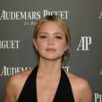 Semi-exclusif - Virginie Efira - Inauguration de la boutique Audemars Piguet, 15 rue Royale, et présentation de la nouvelle collection Royal Oak Yellow Gold, à Paris, le 26 mai 2016. © Rachid Bellak/Bestimage