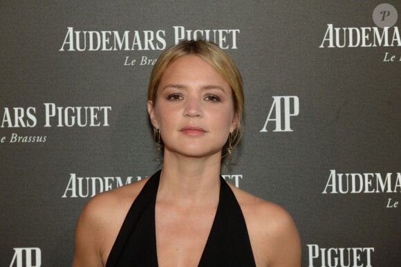 Semi-exclusif - Virginie Efira - Inauguration de la boutique Audemars Piguet, 15 rue Royale, et présentation de la nouvelle collection Royal Oak Yellow Gold, à Paris, le 26 mai 2016. © Rachid Bellak/Bestimage